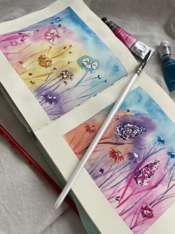 Workshop 18 oktober 2025 - Vul je schetsboek met bloemen - Afbeelding 3