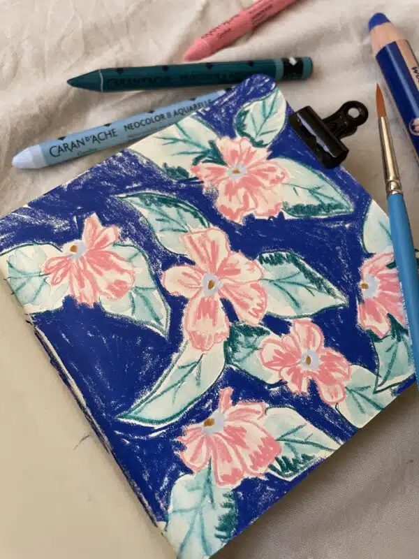 Workshop 18 oktober 2025 - Vul je schetsboek met bloemen - Afbeelding 2