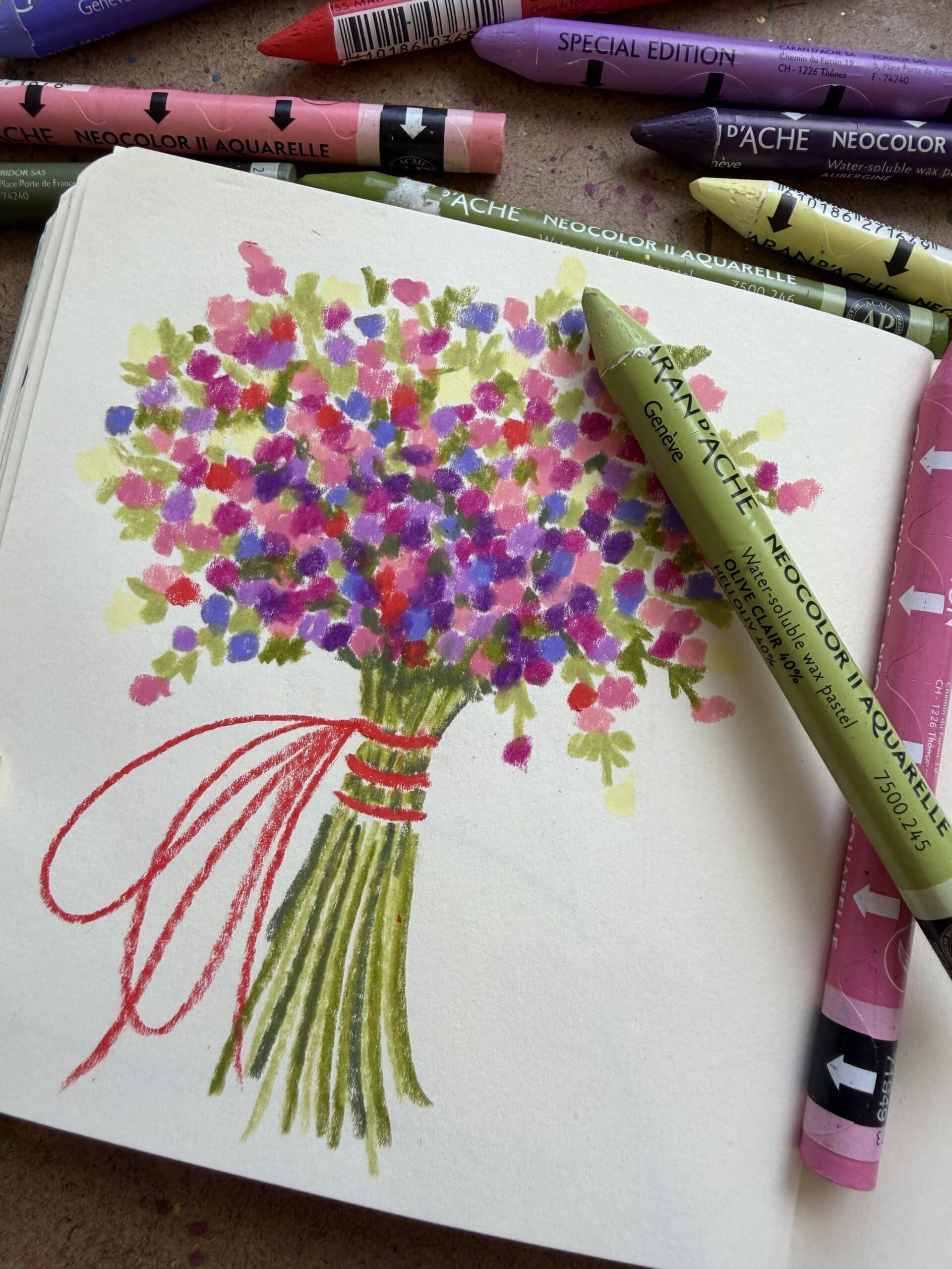 Workshop 14 november 2026 - Vul je schetsboek met bloemen XL - Afbeelding 5
