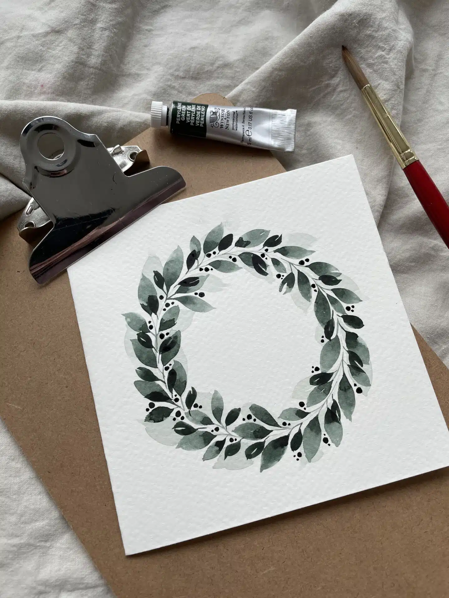 Workshop 28 november 2026 - Schilder je eigen kerstkaartjes (OCHTEND) - Afbeelding 3